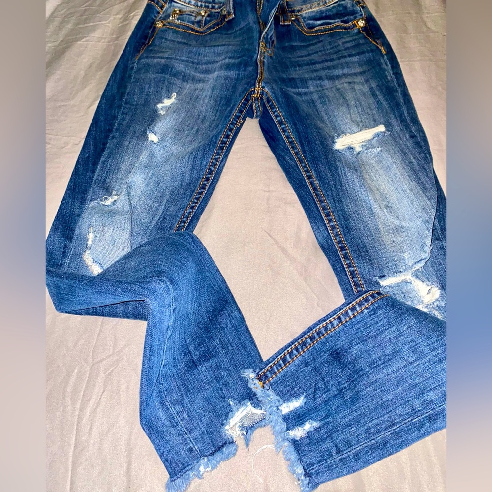 Miss Me Skinny Jeans. size 27. Worn Once